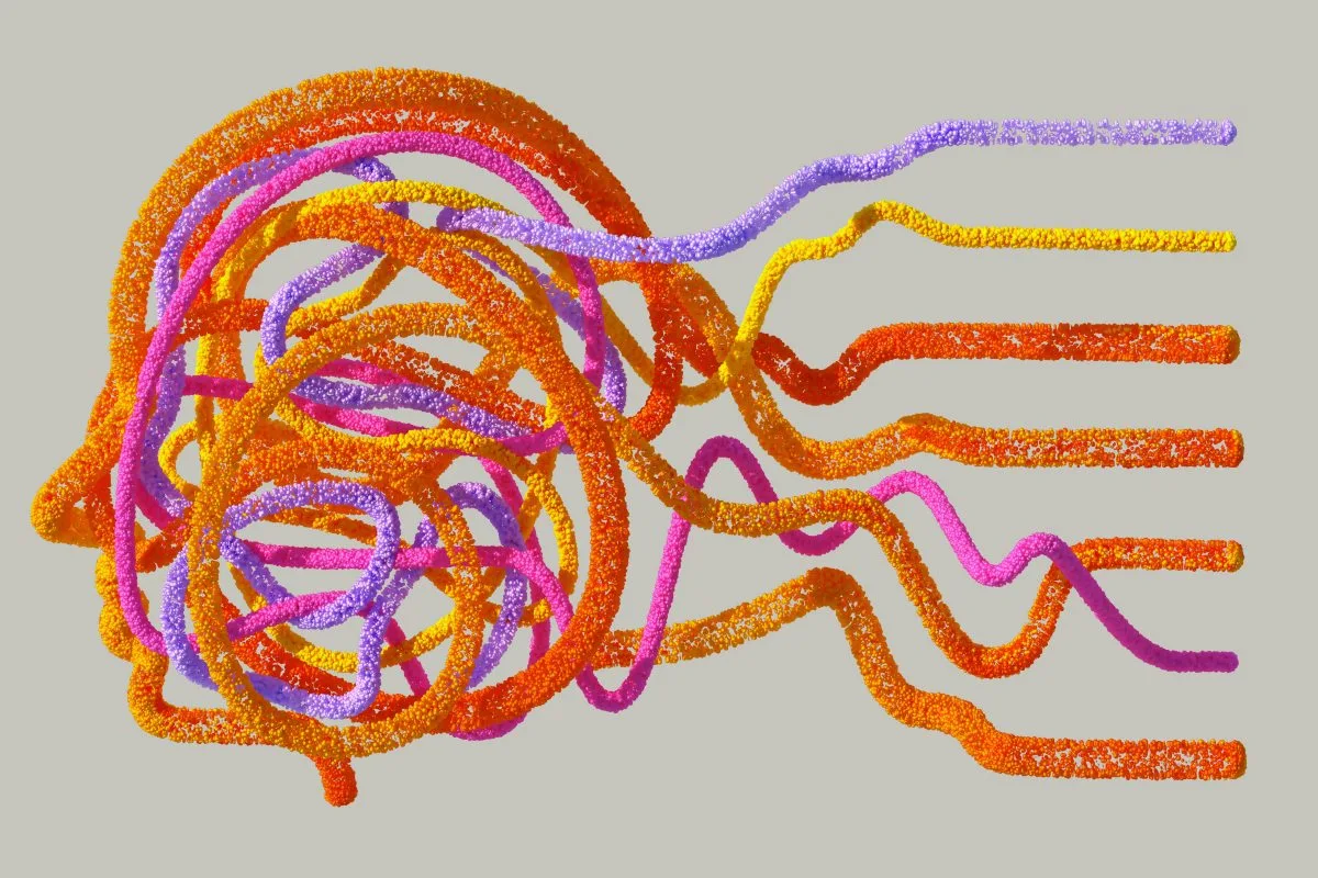 mental fitness 101 featured image of colorful twisted objects